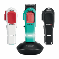 Gamma Boosted Up Clipper #GP601M - On charging stand with different covers