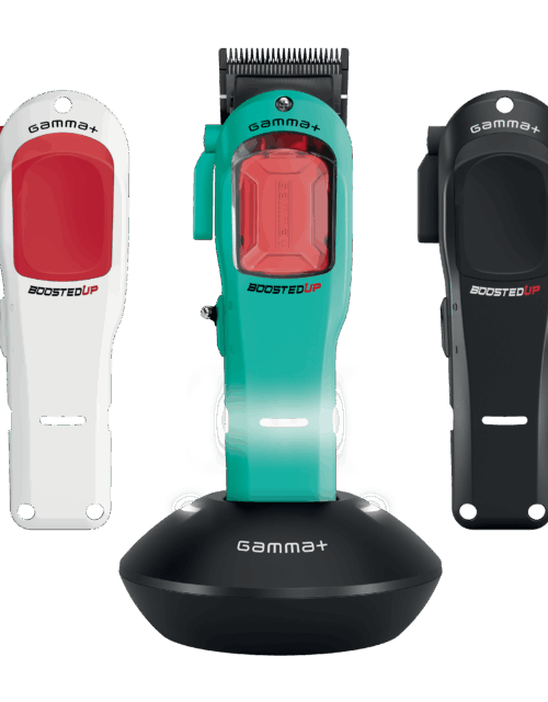 Gamma Boosted Up Clipper #GP601M - On charging stand with different covers