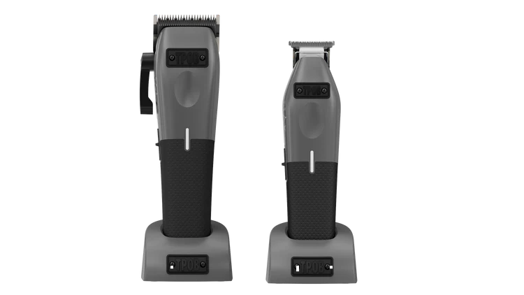 TPOB Play Gun Metal Grey Clipper & Trimmer Bundle