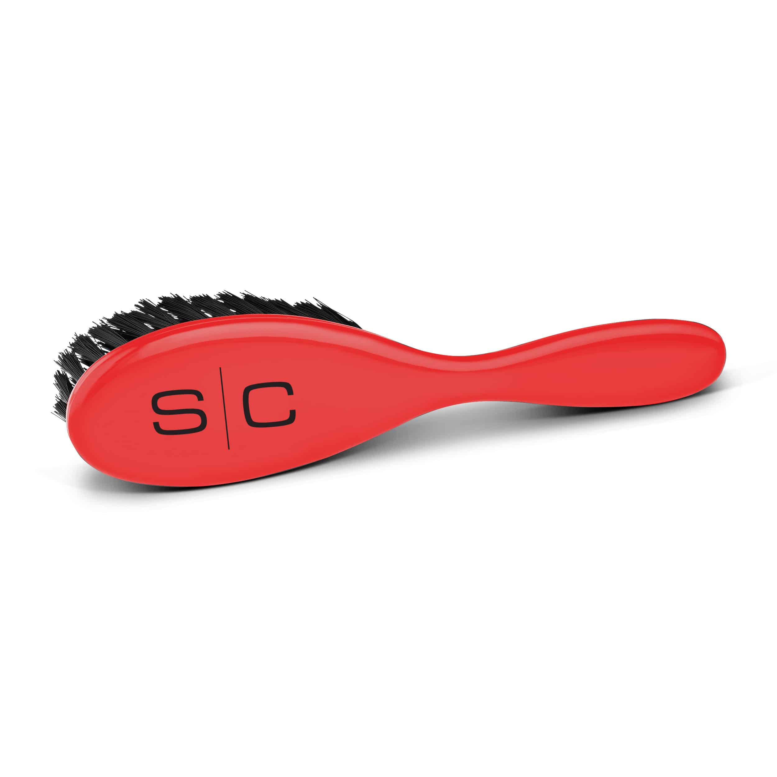 StyleCraft Fresh Cut Brush Red 3pk #SC318SR - Barber Depot