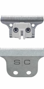 StyleCraft Trimmer Steel Fixed Classic Blade with Steel Deep Moving Blade #SC522S
