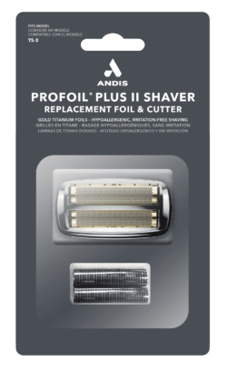 Andis Profoil Plus II Replacement Foil & Cutter Black Chrome #563814