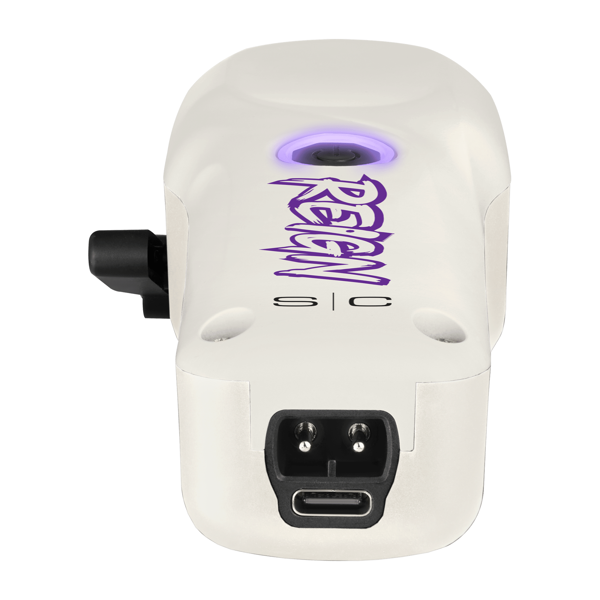 StyleCraft Reign Clipper #SC620W - bottom charging port view