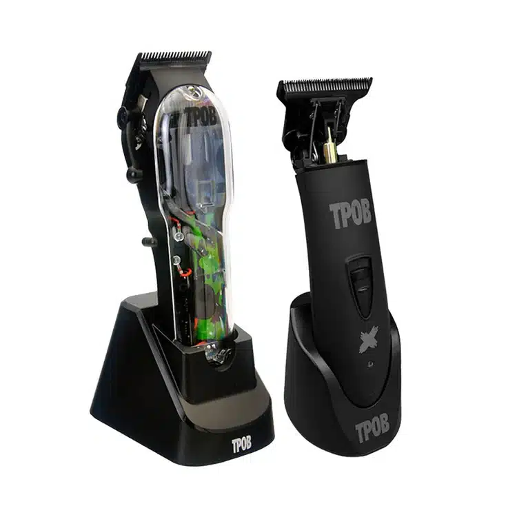 TPOB Slime 2 & Ghost X Blackout Bundle - on charging stand
