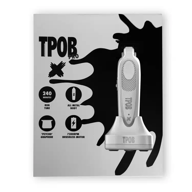 TPOB X Deluxe Trimmer Grey Edition - Package