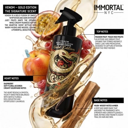 Immortal NYC Reserve Familia Cologne Venom Gold Edition - Info