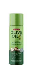 Organic Root Stimulator Olive Oil Nourishing Sheen Spray with Coconut Oil 10oz