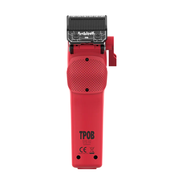 TPOB Go Clipper - Red Edition - Back View
