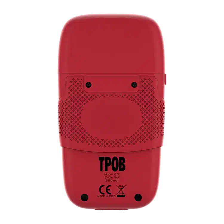 TPOB Go Shaver Red Edition - back view