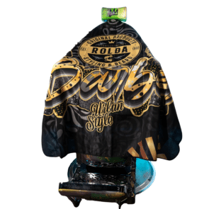 Rolda Barber Cape - Gold Style Urban Cape