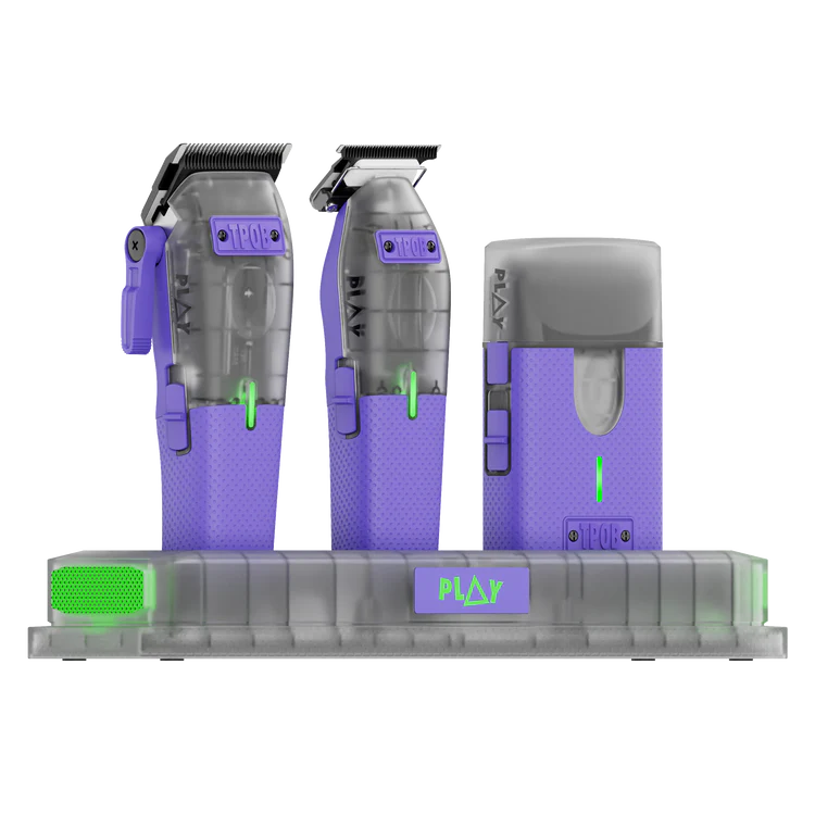 TPOB Play Mini Bundle - Transparent Purple angled