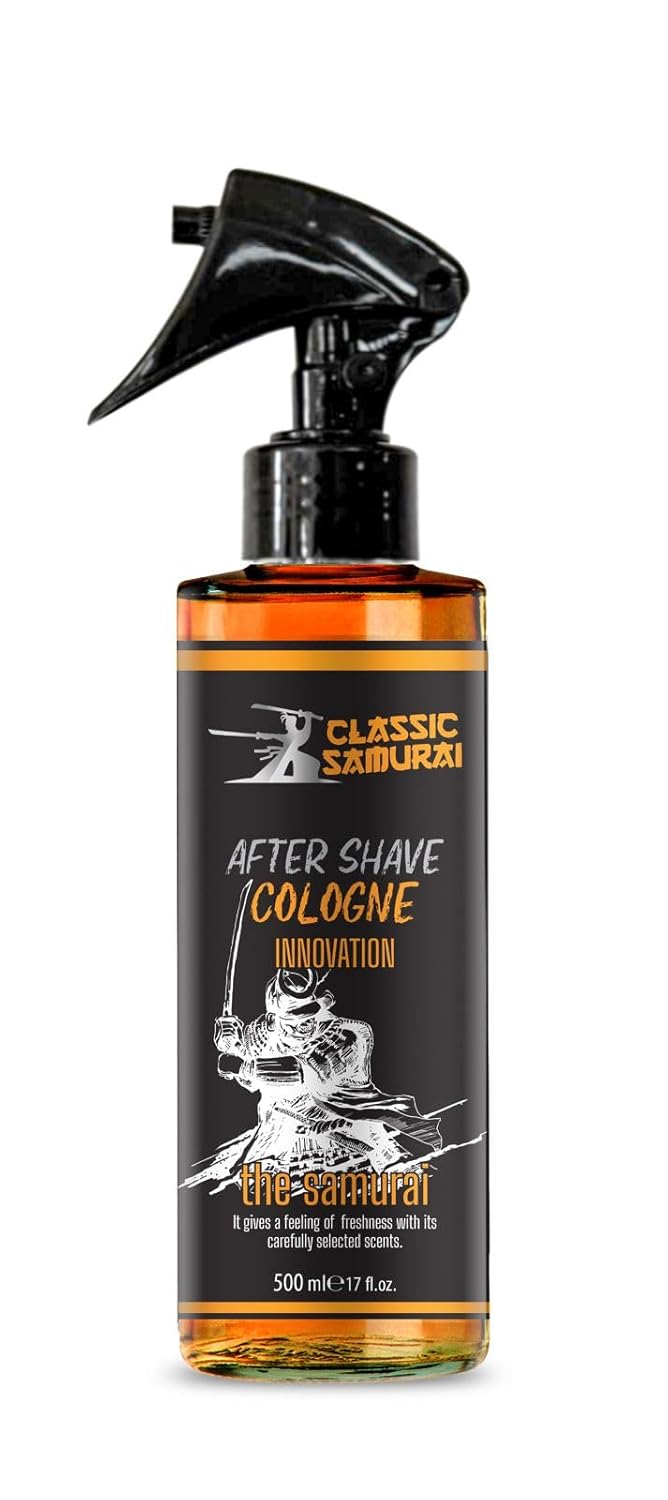 Classic Samurai AfterShave Cologne 500ml - Barber Depot - Barber