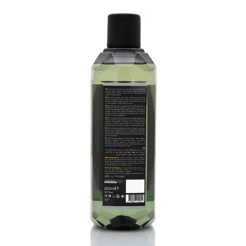 Gummy AfterShave Cologne 500ml - Lemon Back