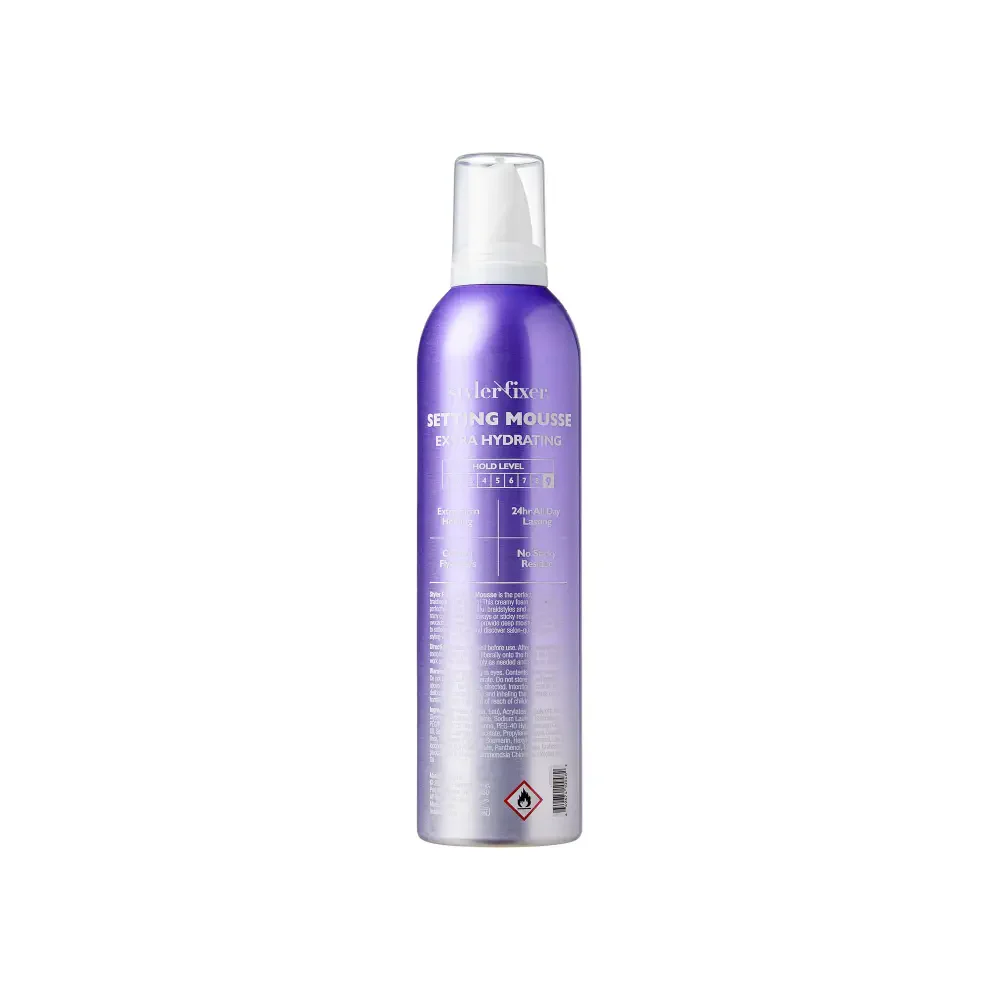 Red by Kiss Mousse 12oz - Extra Hydrating bottle back