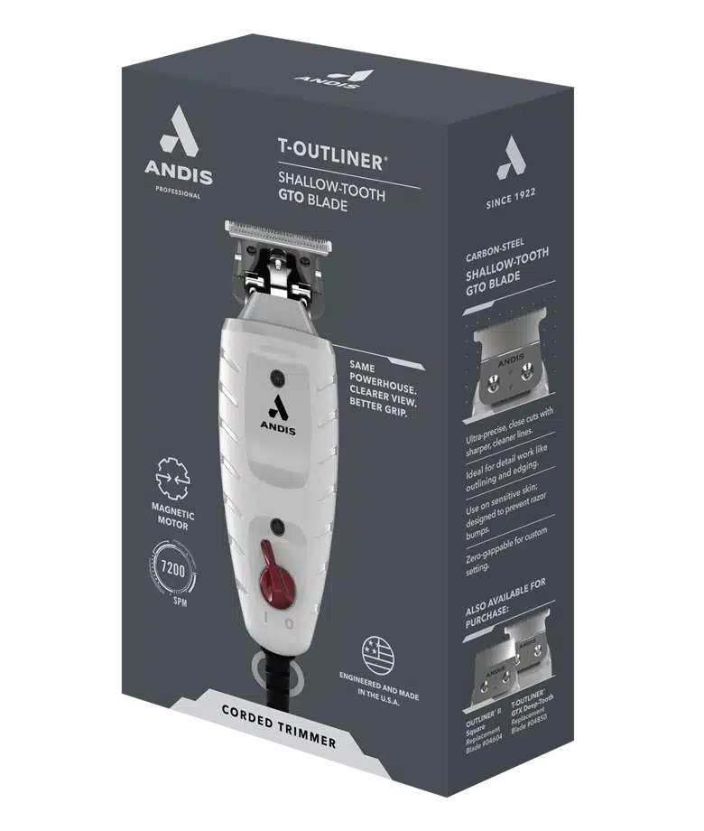 Andis T-Outliner G2 #563719 - Package Angled