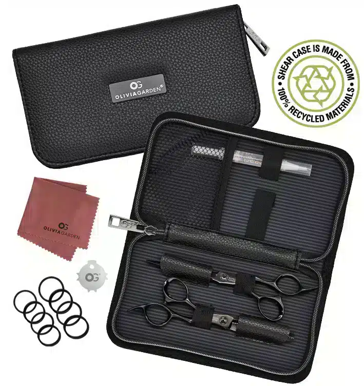 Olivia Garden OG Barber Shear/Thinner Case Deal - Included