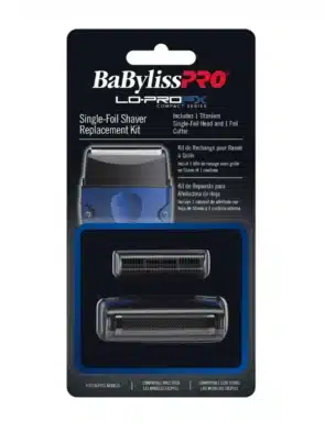 BabylissPro Lo-Profx Compact Series Foil Shaver Replacement Foil & Cutter #FXLPRF1 - Package frong