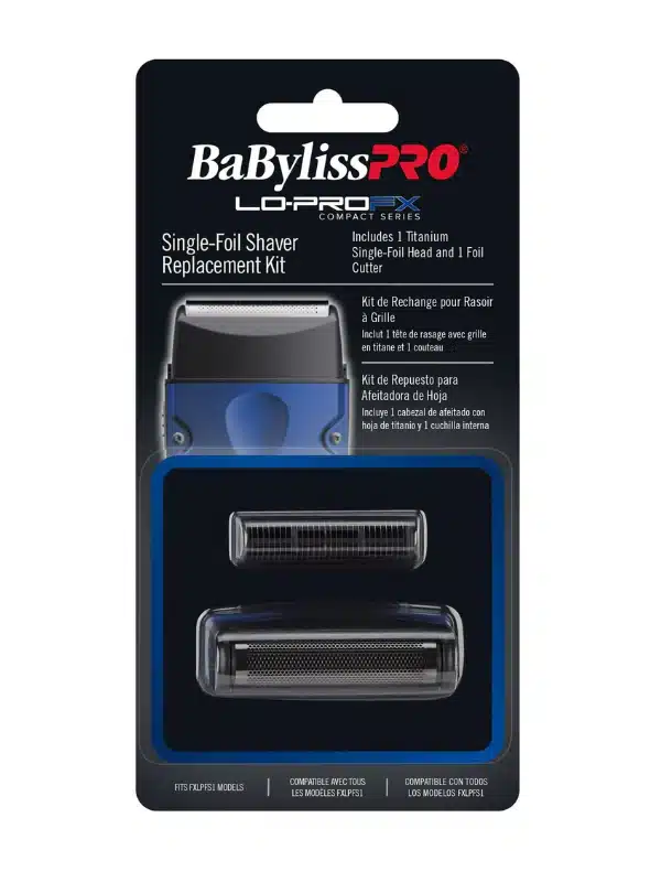 BabylissPro Lo-Profx Compact Series Foil Shaver Replacement Foil & Cutter #FXLPRF1 - Package frong