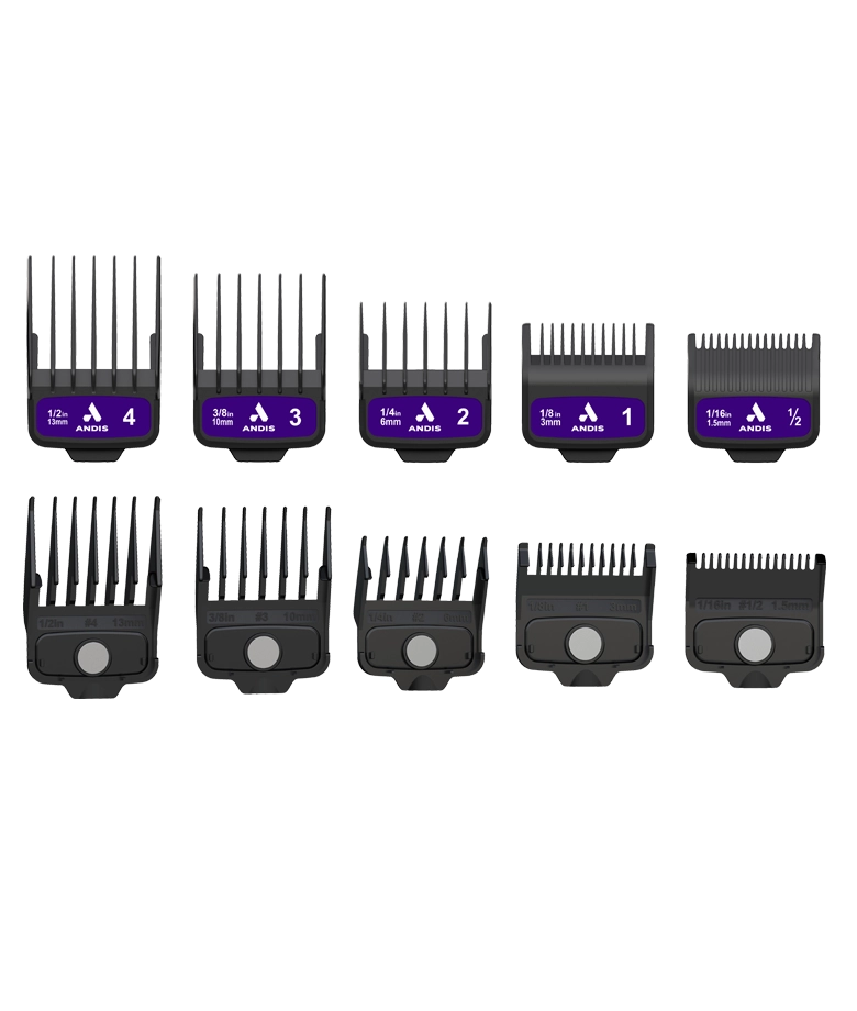 Andis Amp'd Single Magnet Comb Set #564994