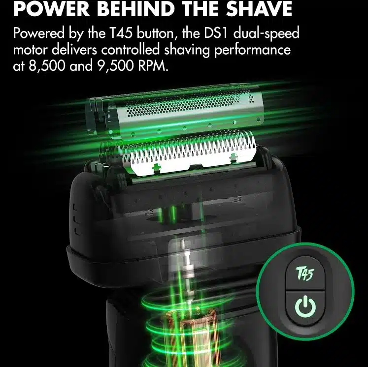 BabylissPro X Tomb45 Wireless Charging Foil Shaver #FXT45FS - info 3