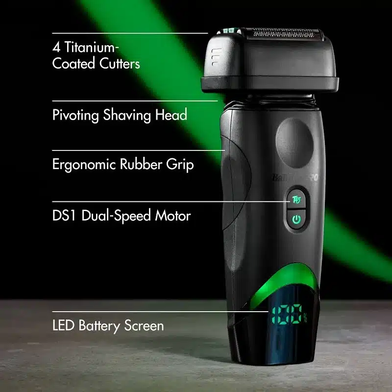 BabylissPro X Tomb45 Wireless Charging Foil Shaver #FXT45FS - info