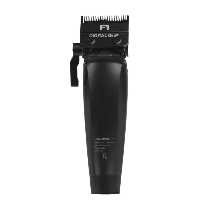 Cocco Veloce Lite Clipper - Black with Black Stripe - back view