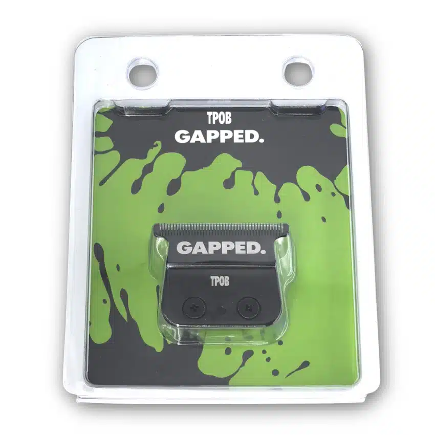 TPOB Gapped Blade Black for Go!/X/XO Trimmer - package front