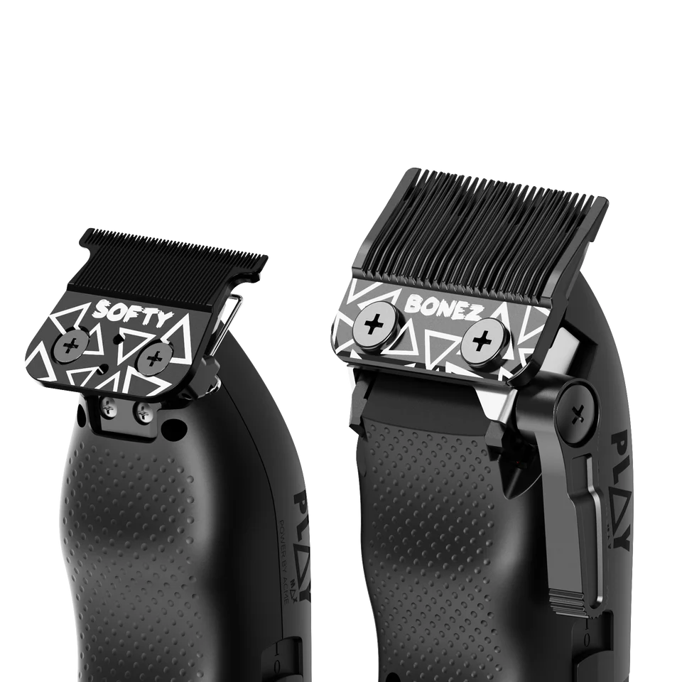 TPOB Play Max Clipper and Trimmer Bundle - Blackout Edition - Blade view