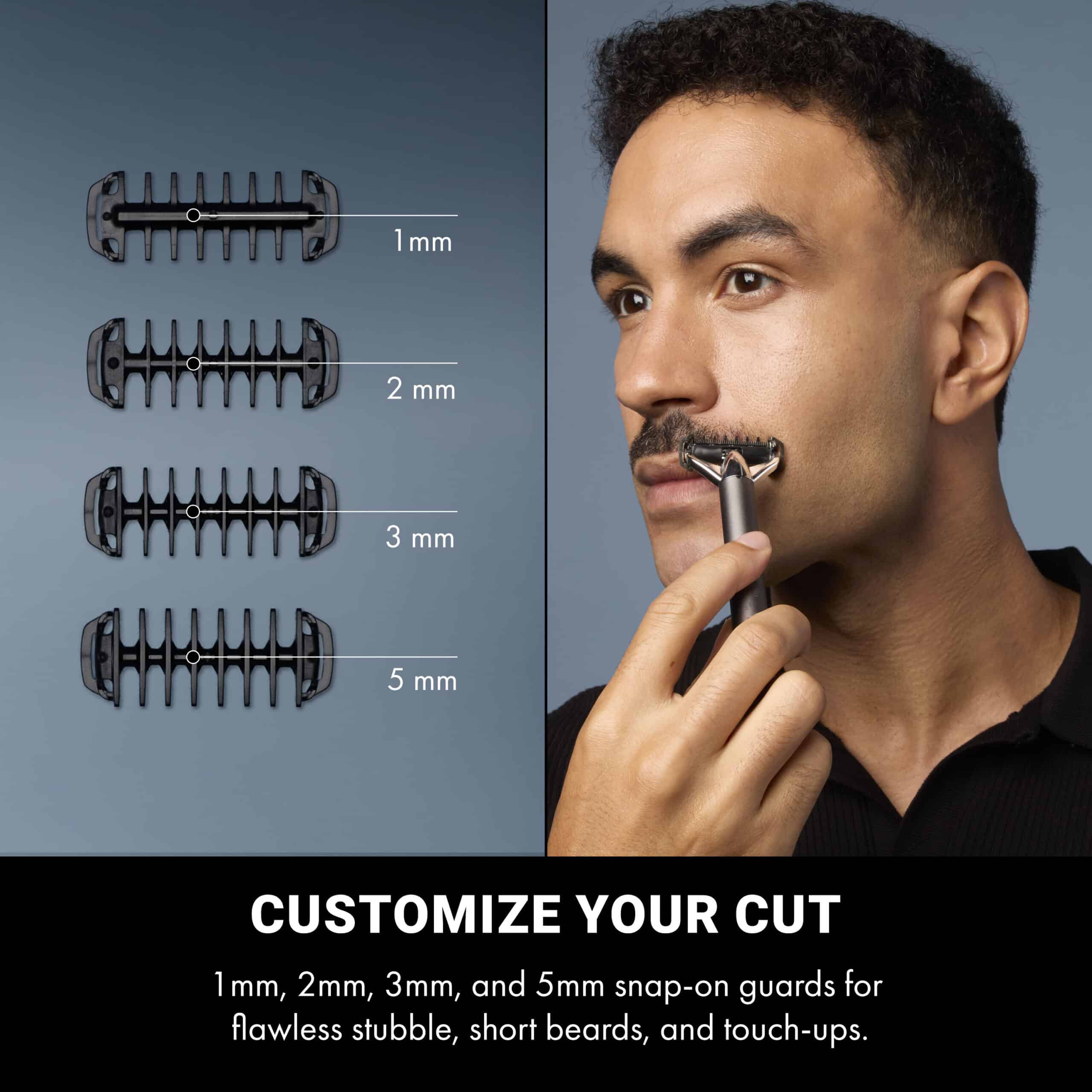 Babyliss MTL Series Electric Razor #BFXRZ1 attachment guides