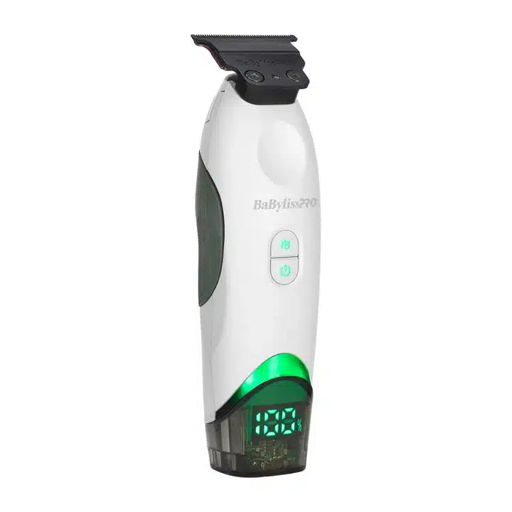 BabylissPro x Tomb45 Wireless Trimmer White #FXT45TTW - angled