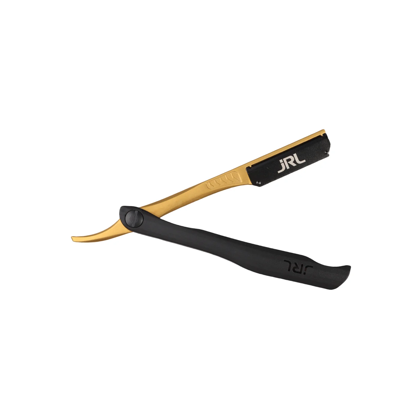 JRL Black & Gold Magnetic Straight Edge Razor Holder
