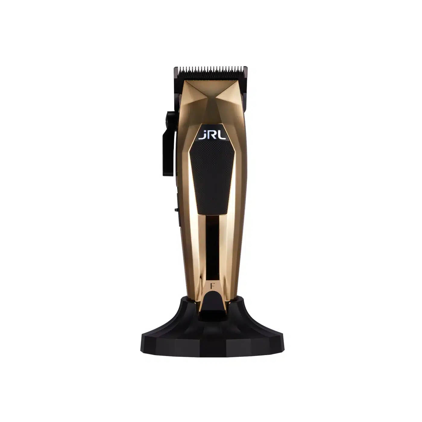 JRL Limited Edition 3000C Compact Gold Clipper #3000CG-F on charging stand