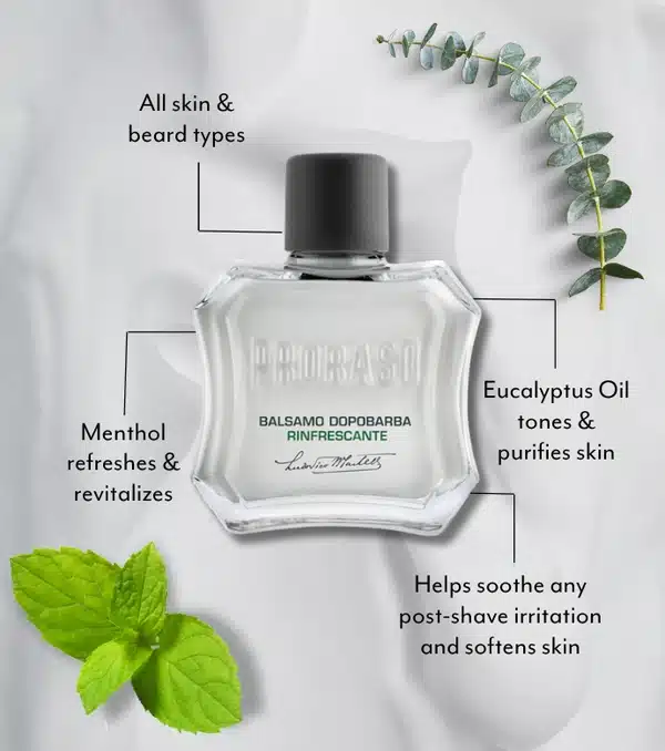 Proraso Aftershave Balm 100ml - Refreshing info