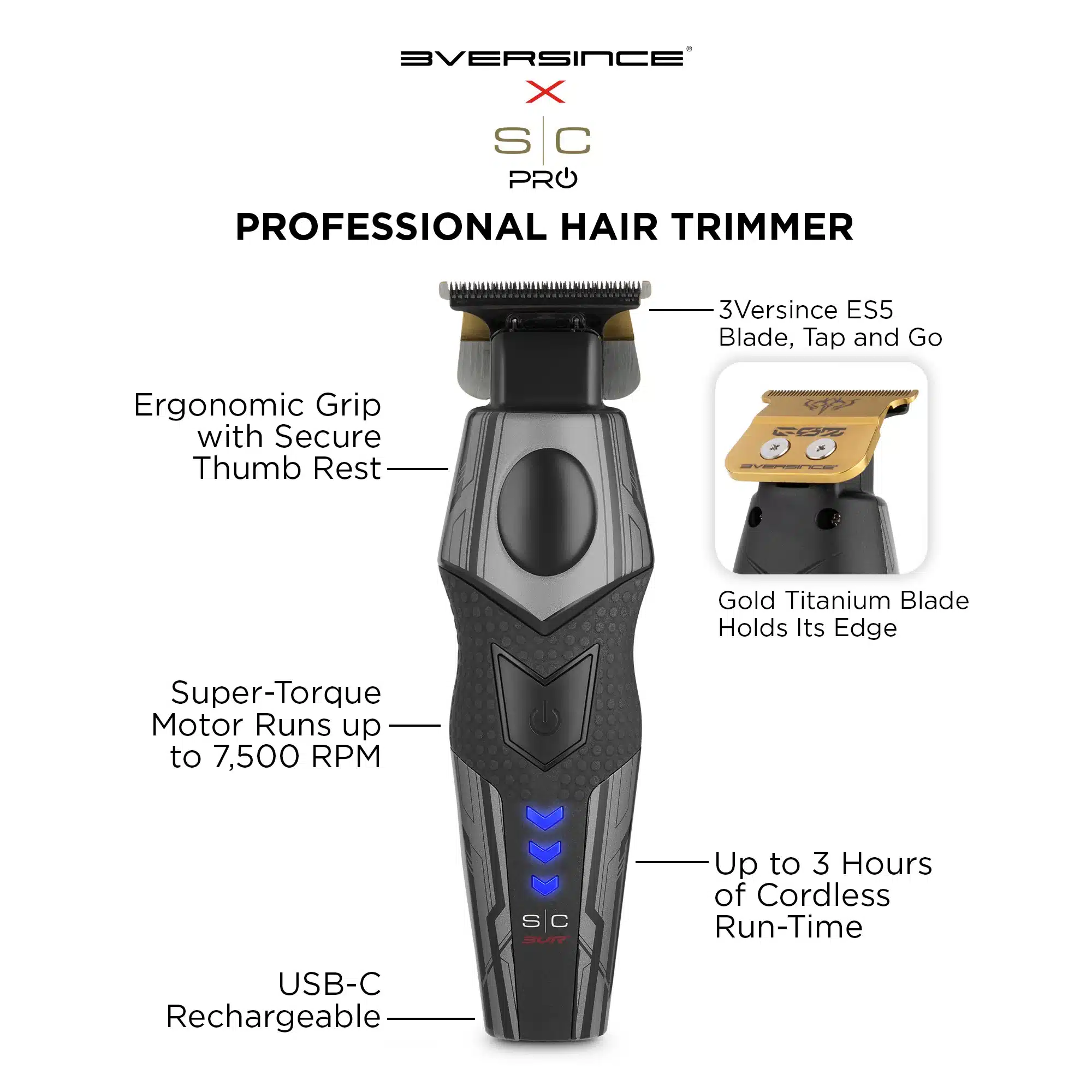 StyleCraft 3VerSince Trimmer #3VESTRIM - info